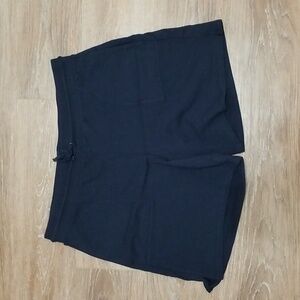 (L) T by Talbots Drawstring Solid Color Shorts Loungewear Leisure Comfortable